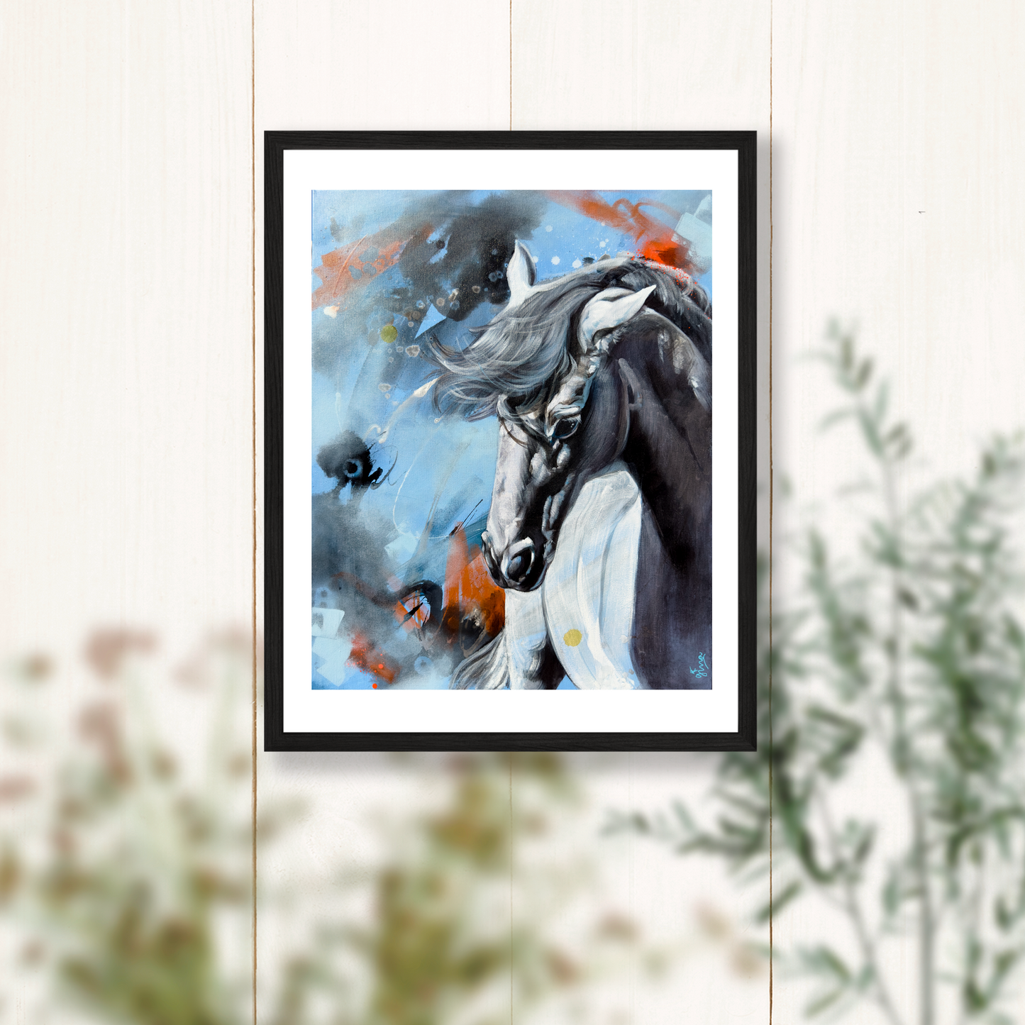 "Soulstride" - Horse Painting Art Print - 11x14 inches