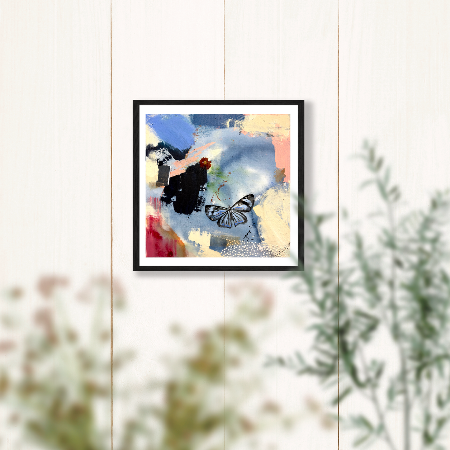 "What Remains" - Interchangable Painting Art Prints - 8x8 Inches