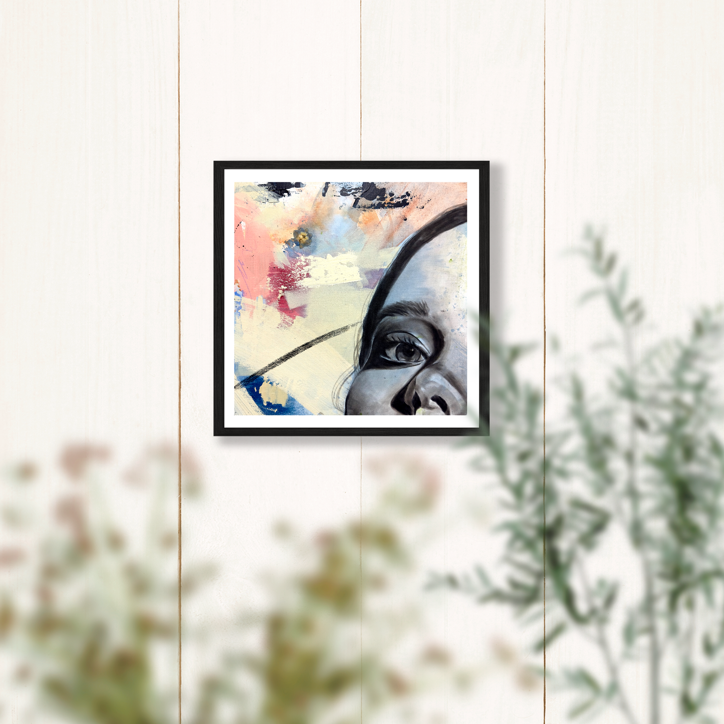 "What Remains" - Interchangable Painting Art Prints - 8x8 Inches