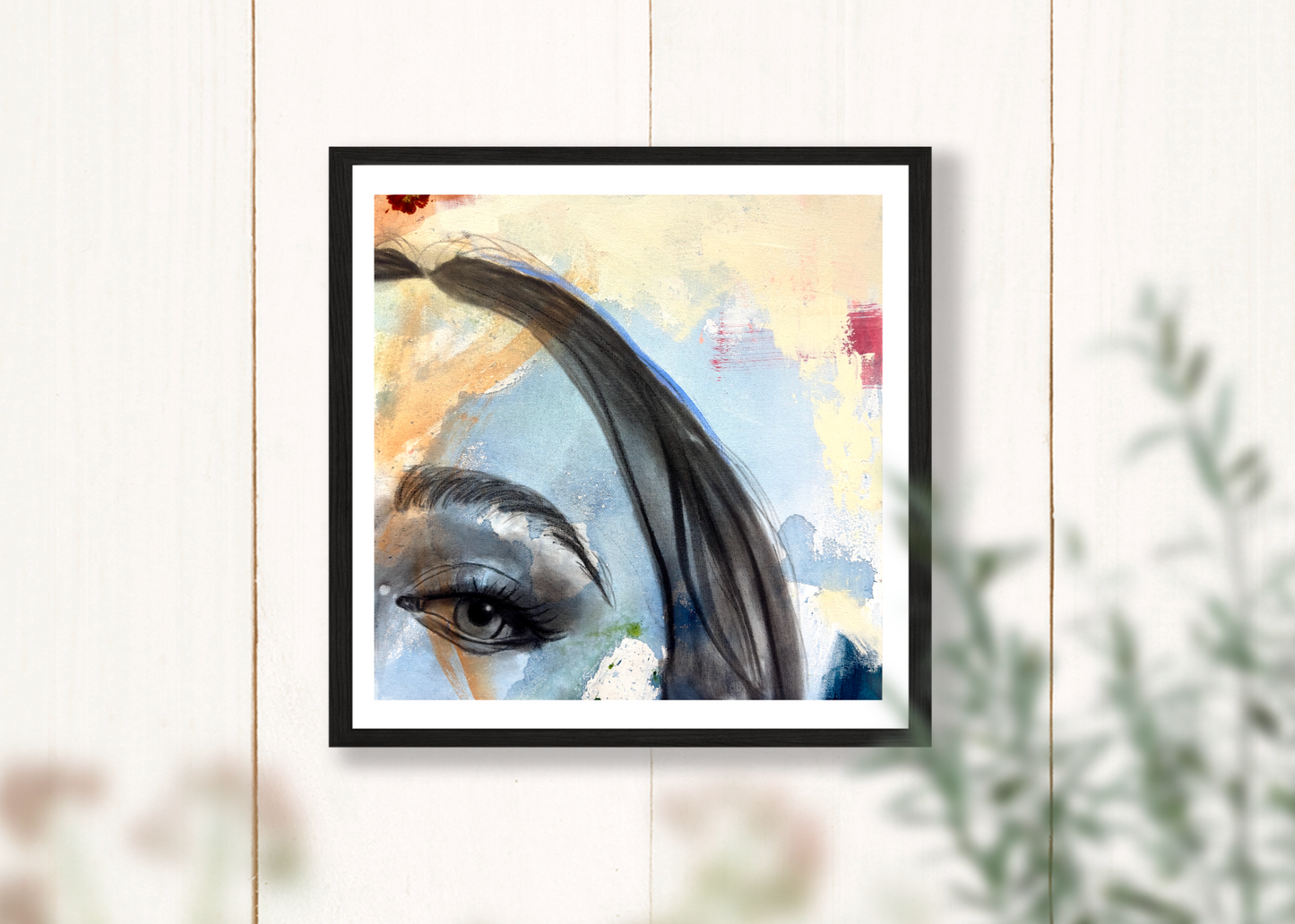 "What Remains" - Interchangable Painting Art Prints - 8x8 Inches