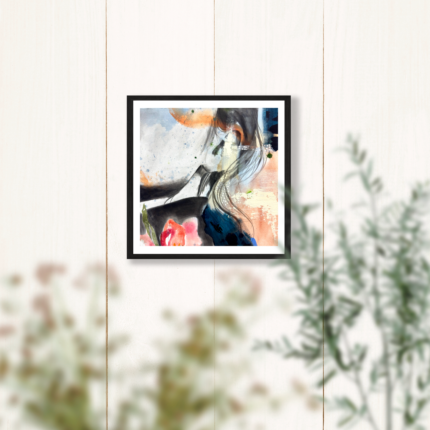"What Remains" - Interchangable Painting Art Prints - 8x8 Inches