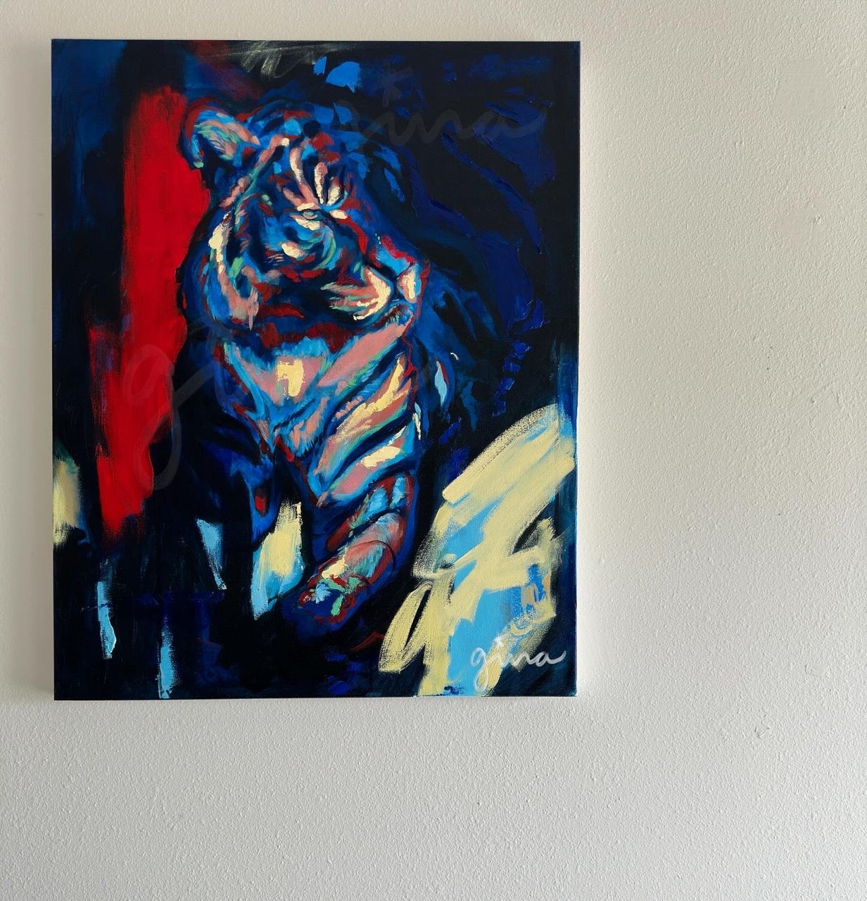 "Serenata Lunar" - Owl Original Artwork