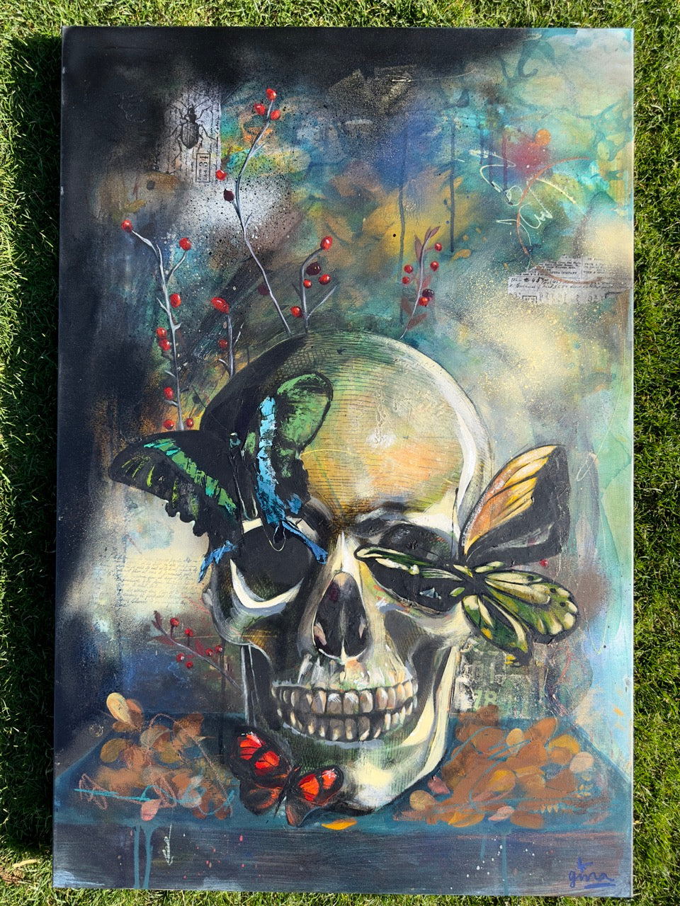 "The Creation" - Skull Original Artwork