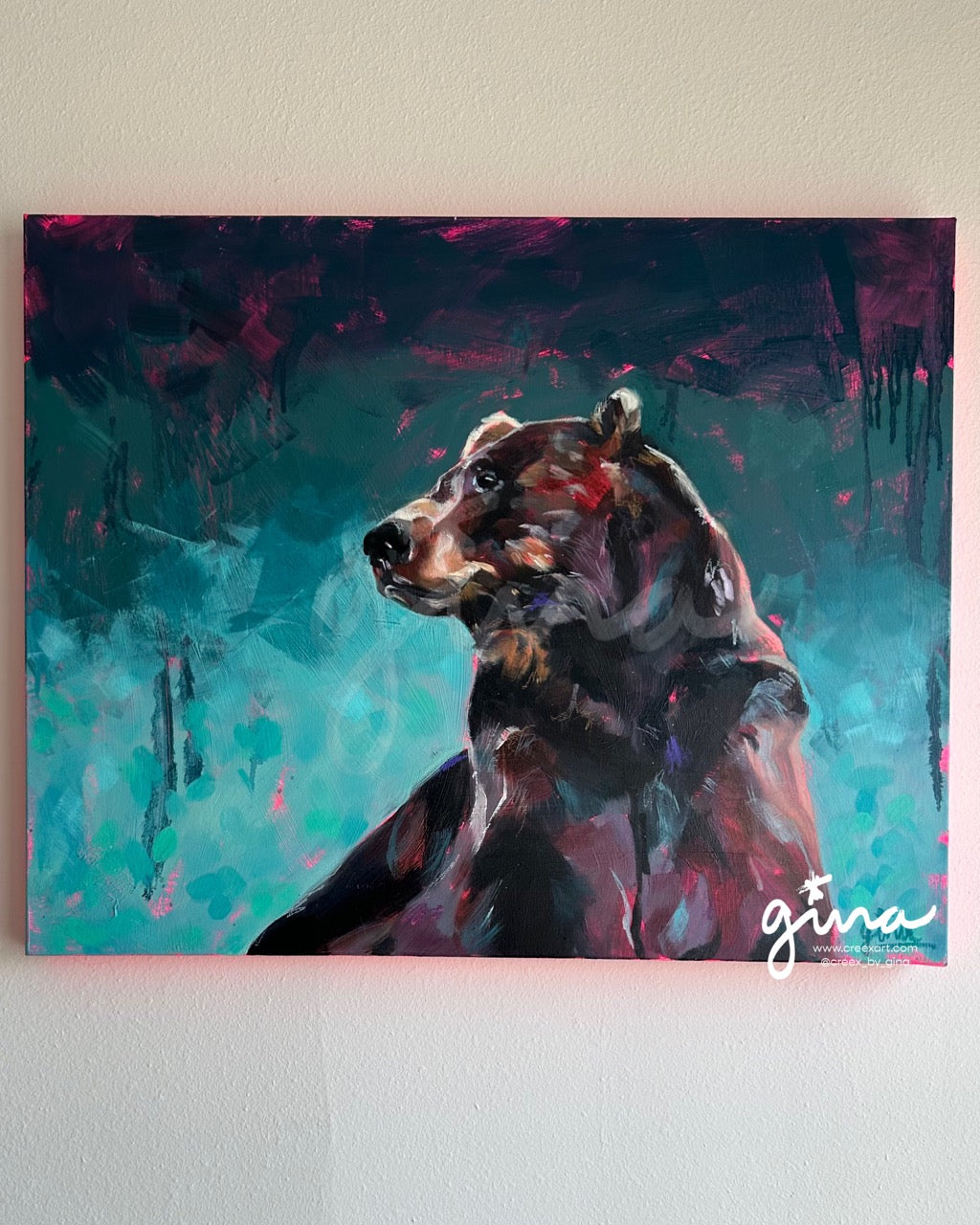 "Reverie" - Bear Original Artwork