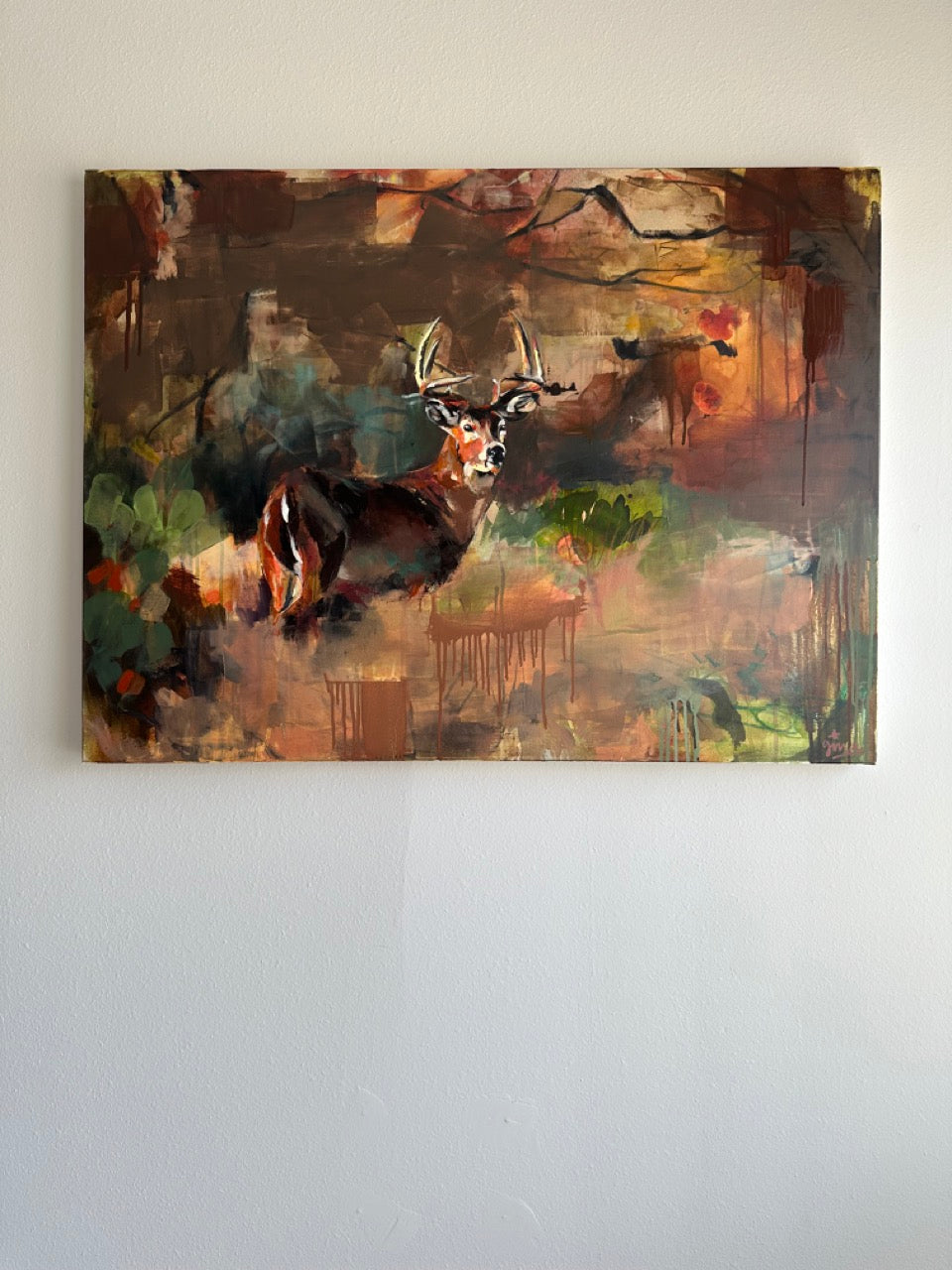 "Copper Dreams" - Deer Original Artwork