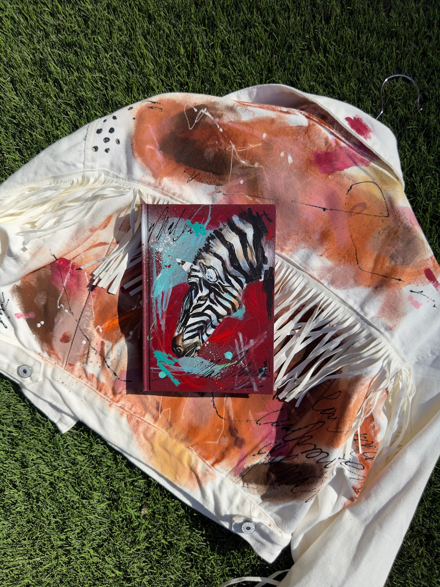 Hand-painted Denim Jacket - "Spirit"