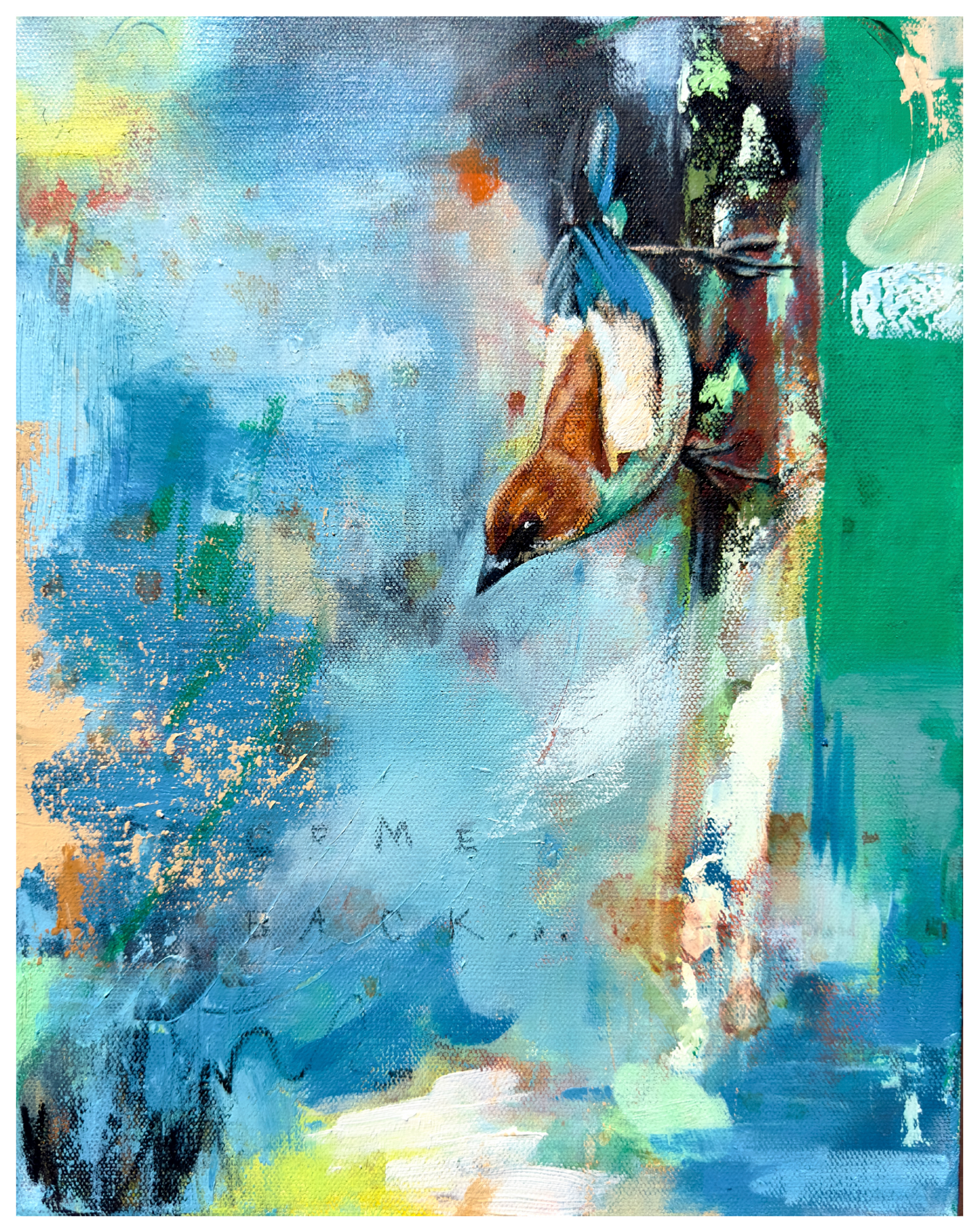 "Not The Same" - Bird Original Artwork