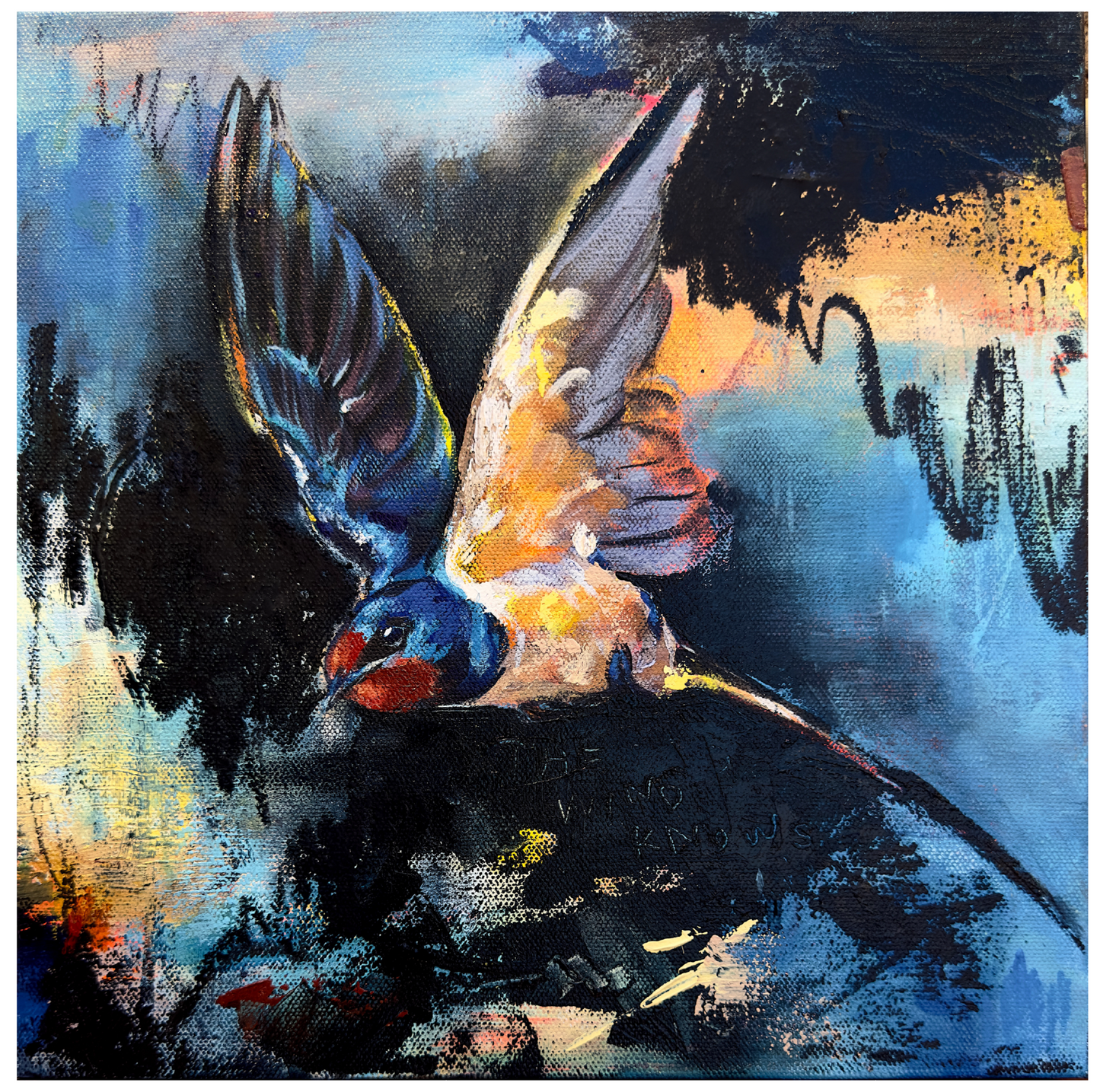 "Led, Not Lost" - Bird Original Artwork