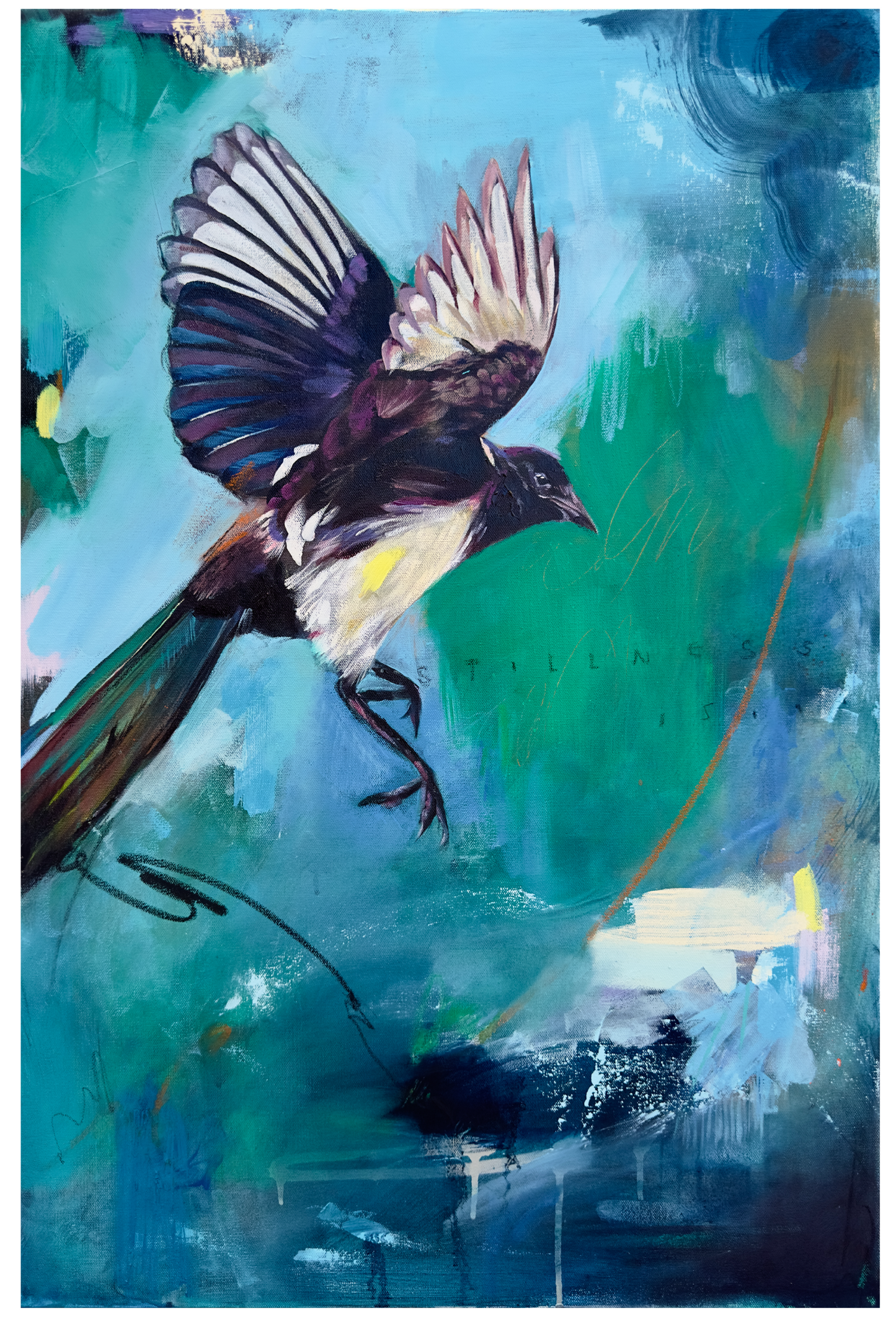 "Almost There" - Bird Original Artwork