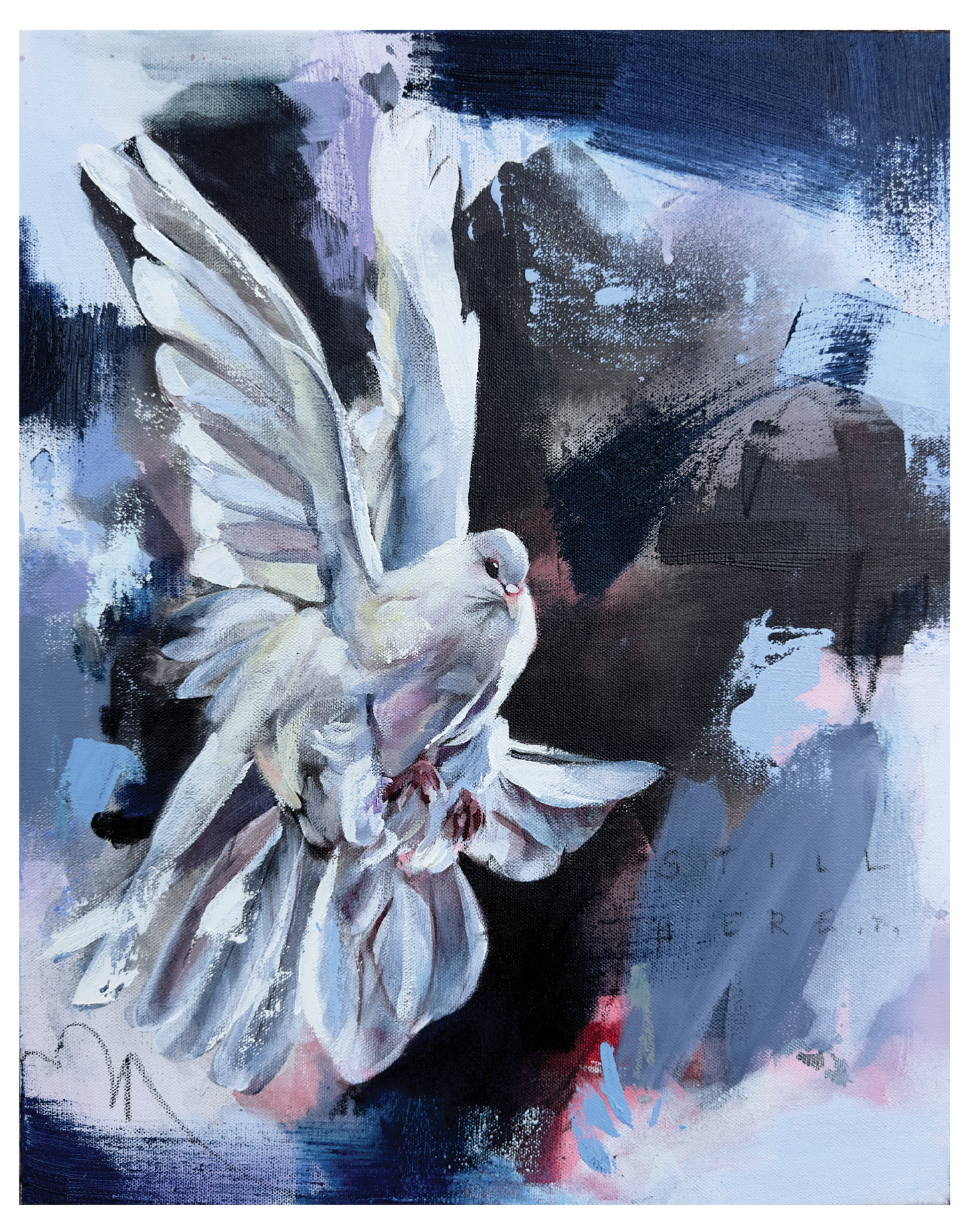 "Peace In Motion" - Bird Original Artwork