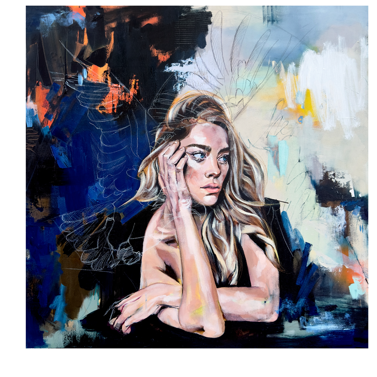 "Silent Wings" - Original Artwork