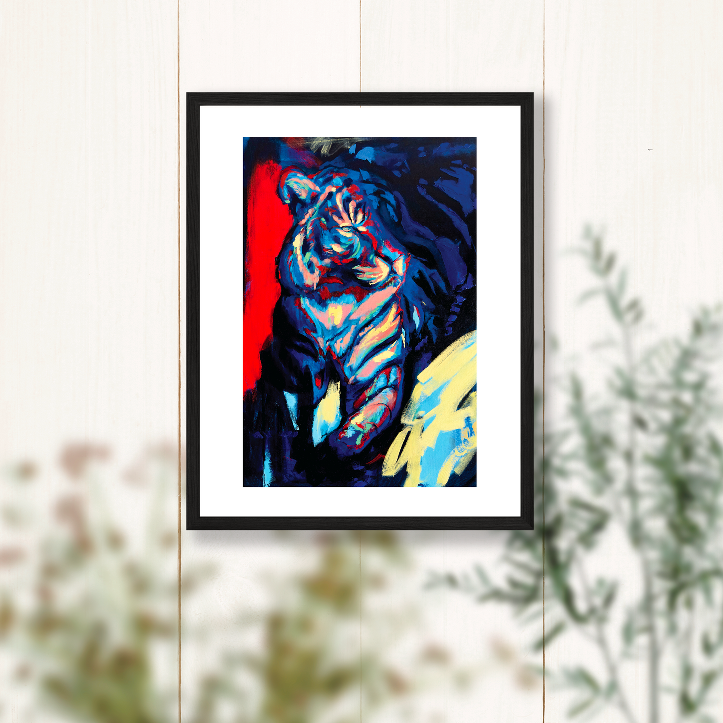 "Serenata Lunar" Art Print
