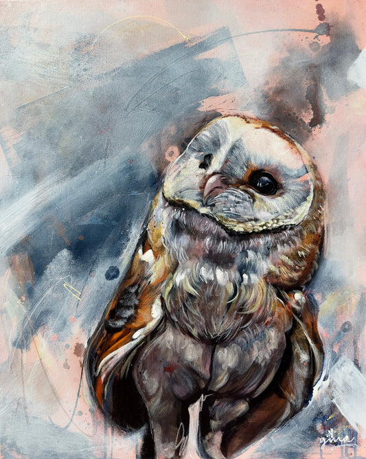 "Seraph" - Owl Original Artwork