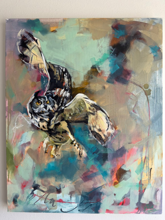 "Mystic" - Owl Original Artwork